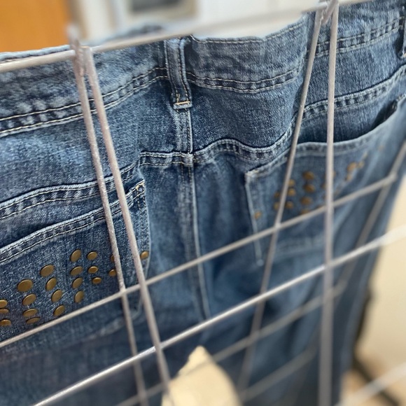 Women’s Baccini Jeans with Embellished Pocket Trim‎ Size 16 - Picture 3 of 4